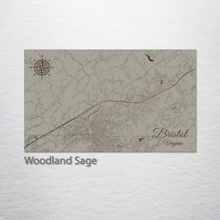 Bristol, Virginia Street Map