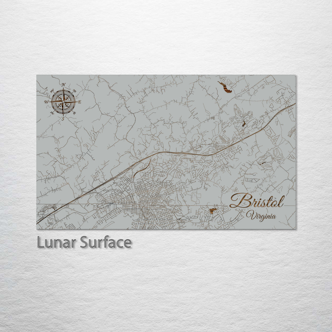 Bristol, Virginia Street Map