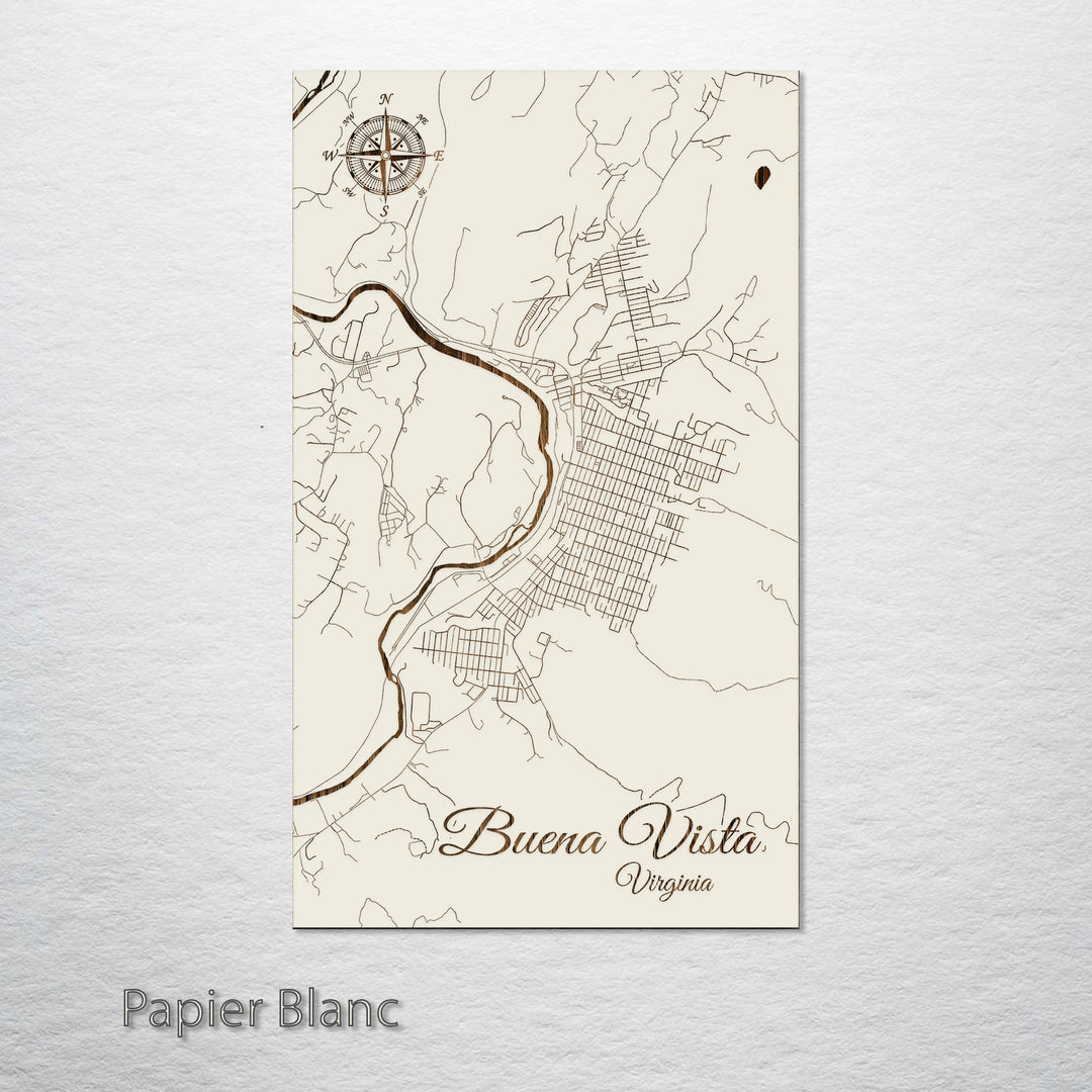 Buena Vista, Virginia Street Map