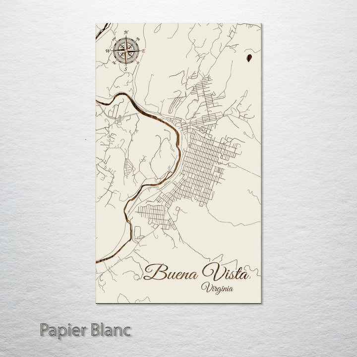 Buena Vista, Virginia Street Map