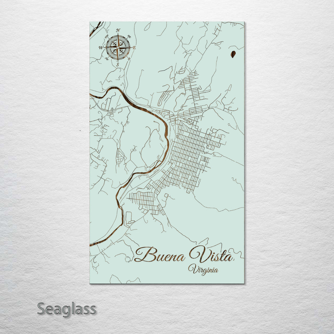 Buena Vista, Virginia Street Map