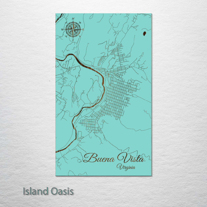 Buena Vista, Virginia Street Map