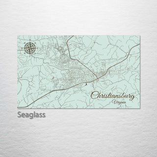 Christiansburg, Virginia Street Map