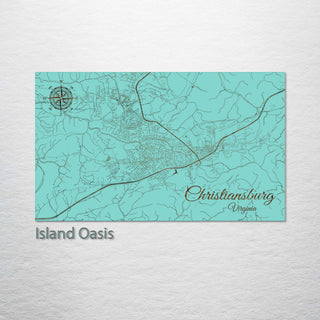 Christiansburg, Virginia Street Map