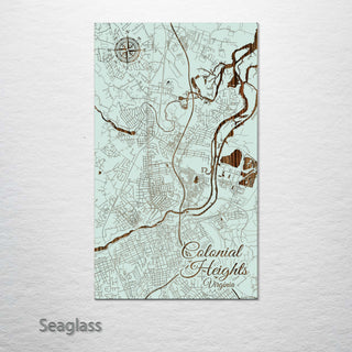 Colonial Heights, Virginia Street Map