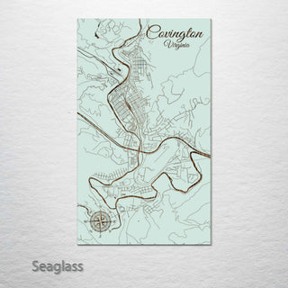 Covington, Virginia Street Map