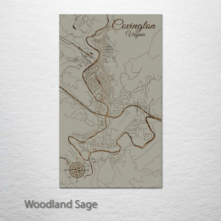Covington, Virginia Street Map