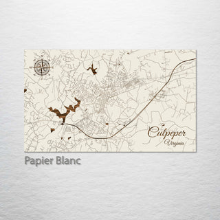 Culpeper, Virginia Street Map