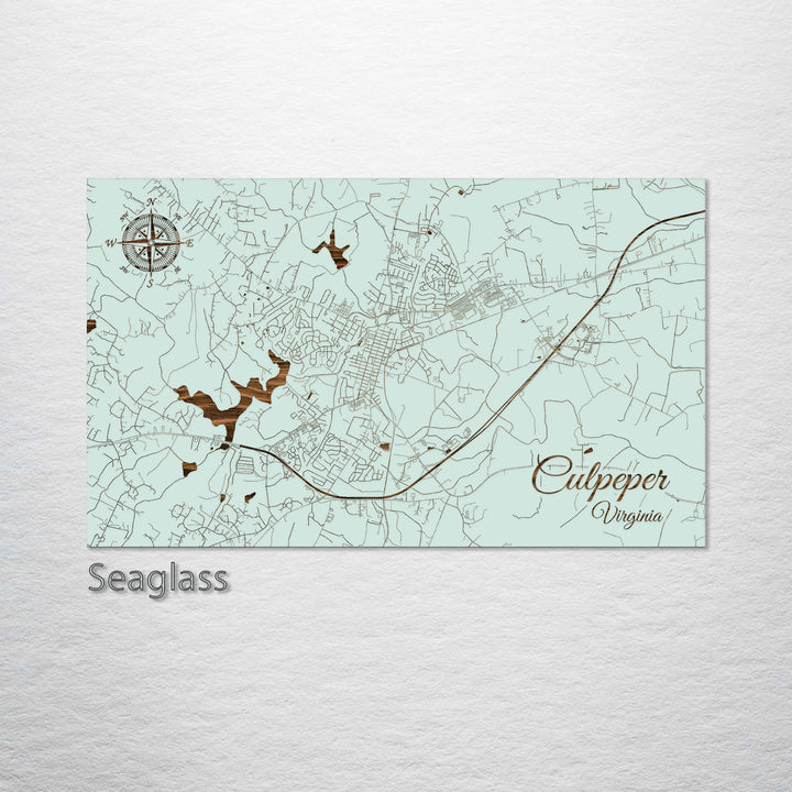 Culpeper, Virginia Street Map