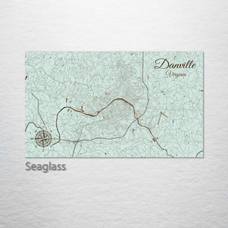 Danville, Virginia Street Map