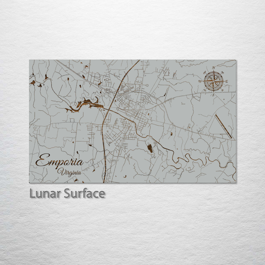 Emporia, Virginia Street Map