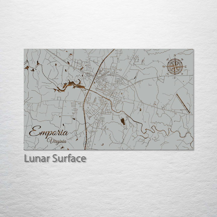 Emporia, Virginia Street Map