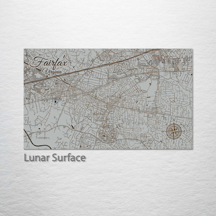 Fairfax, Virginia Street Map