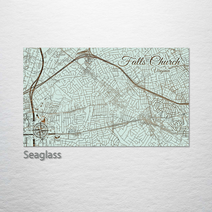 Falls Church, Virginia Street Map