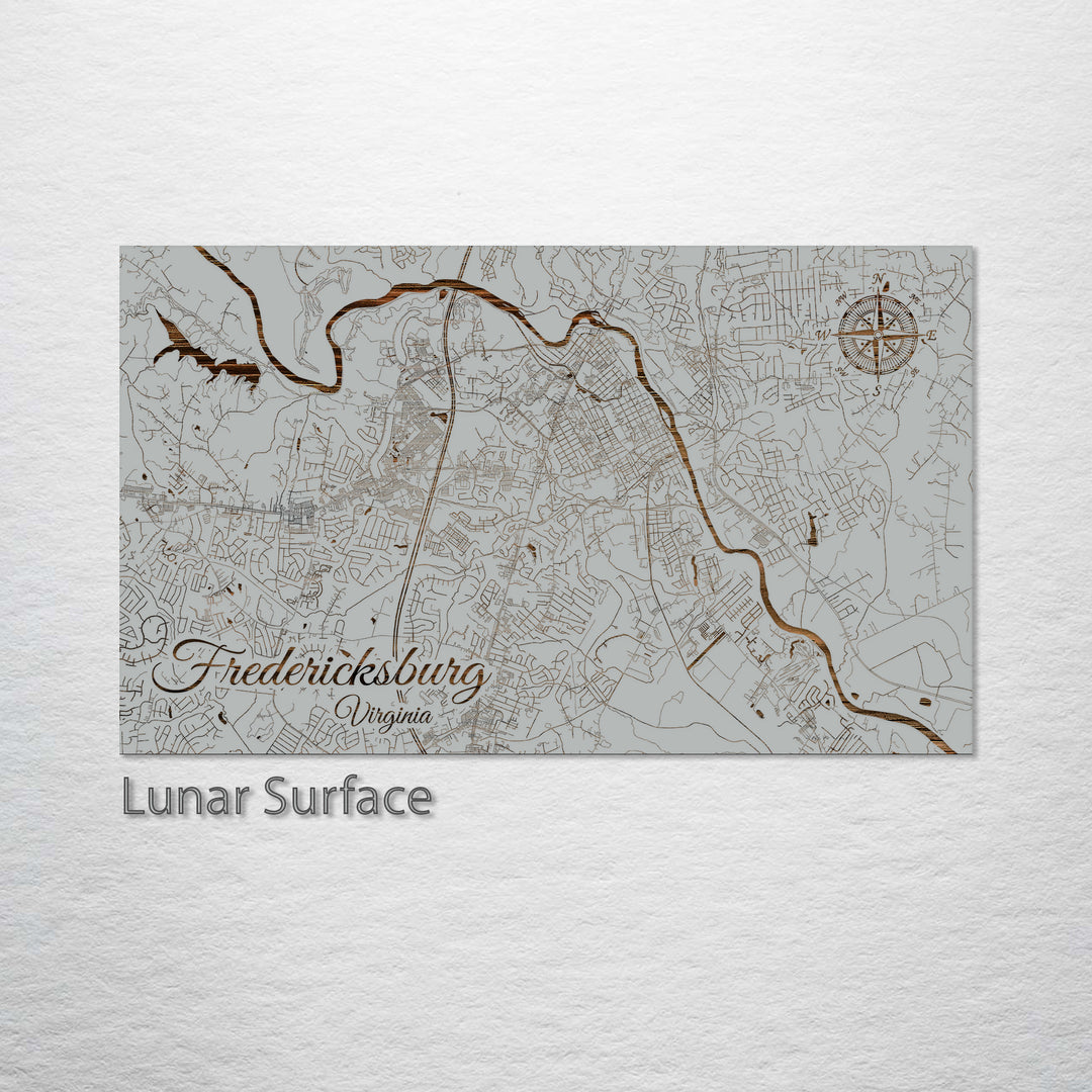 Fredericksburg, Virginia Street Map