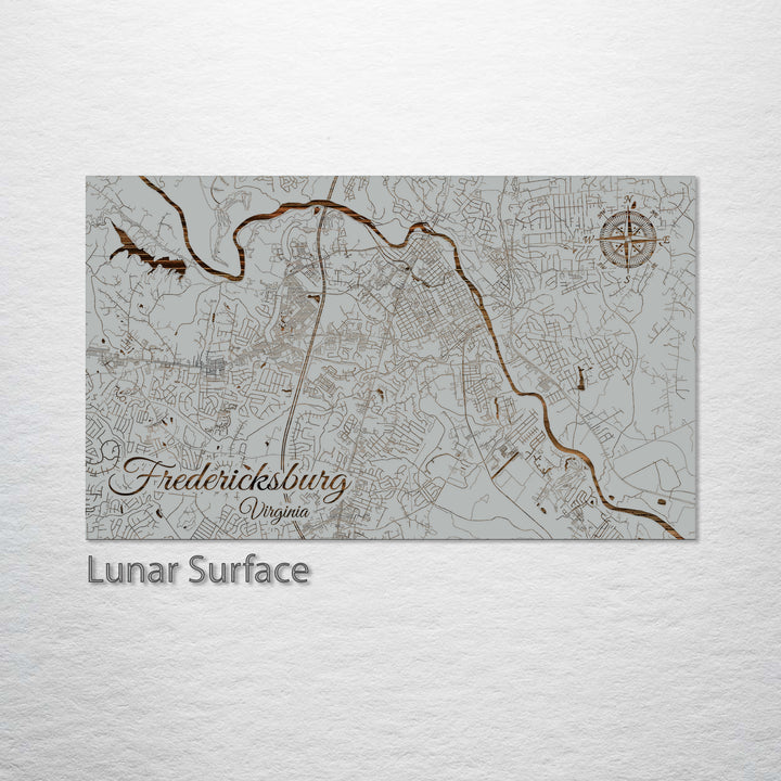 Fredericksburg, Virginia Street Map