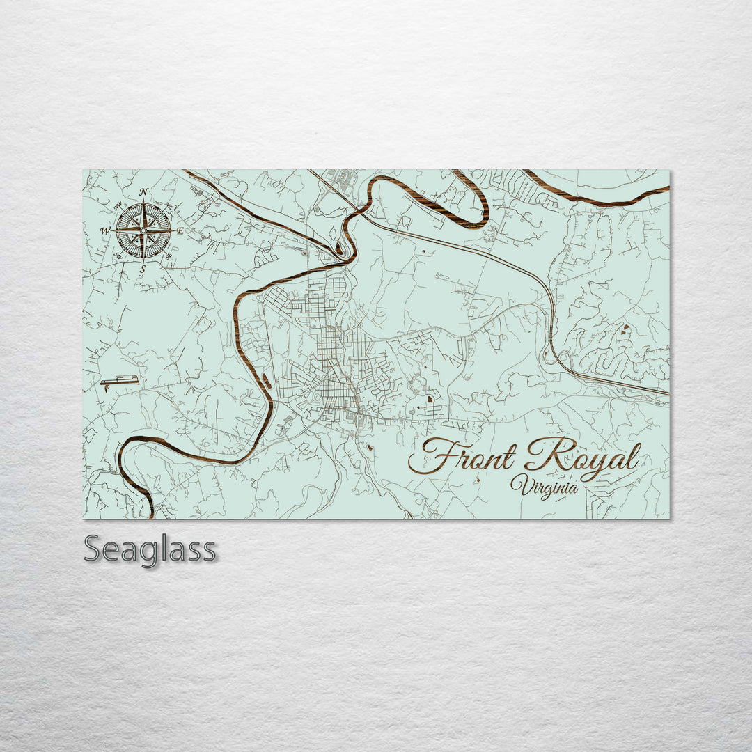 Front Royal, Virginia Street Map