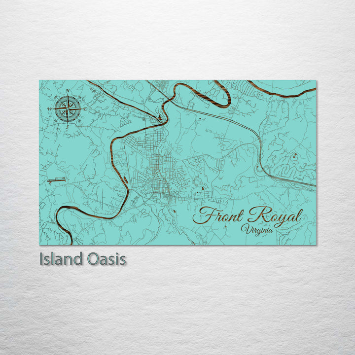 Front Royal, Virginia Street Map