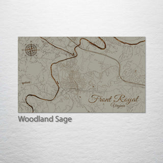 Front Royal, Virginia Street Map