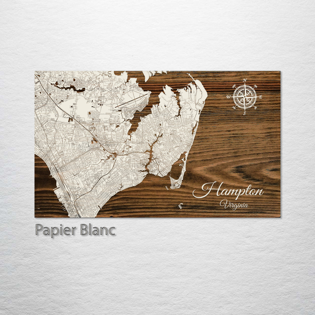 Hampton, Virginia Street Map