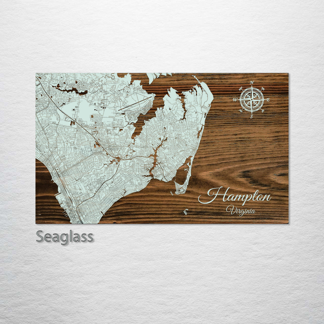 Hampton, Virginia Street Map