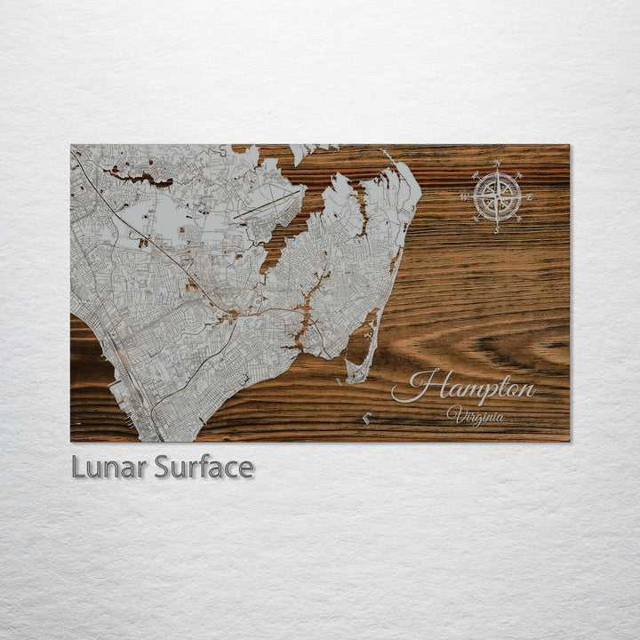 Hampton, Virginia Street Map