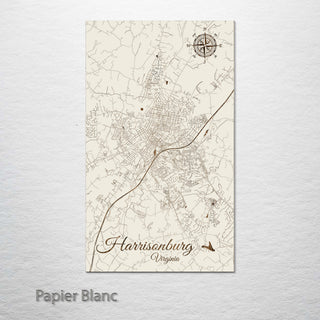 Harrisonburg, Virginia Street Map