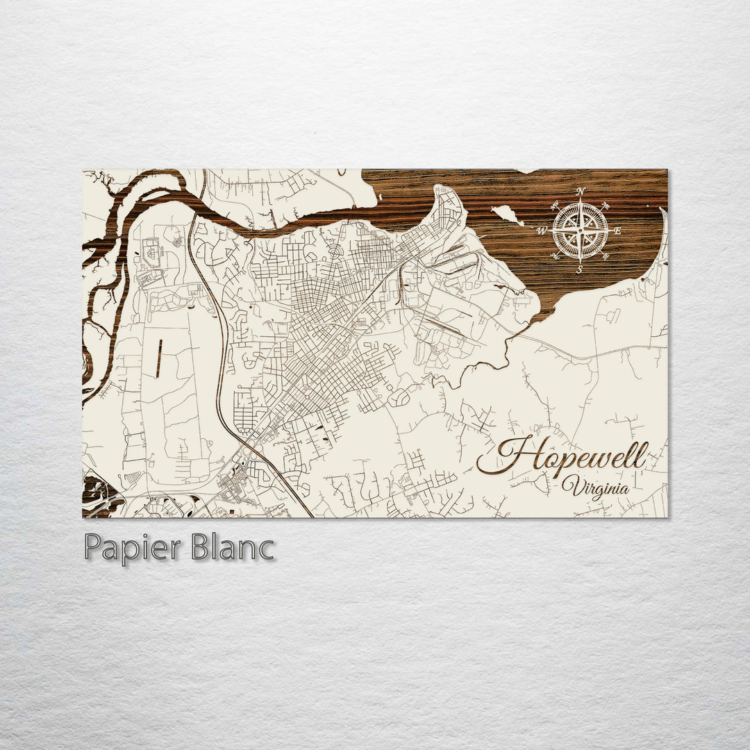 Hopewell, Virginia Street Map
