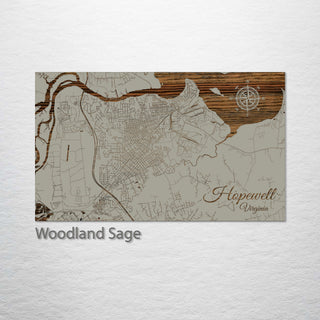 Hopewell, Virginia Street Map