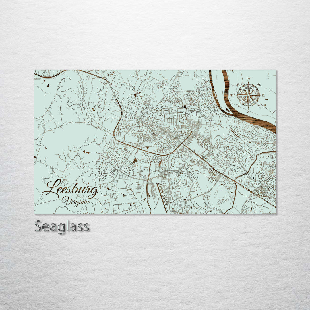 Leesburg, Virginia Street Map