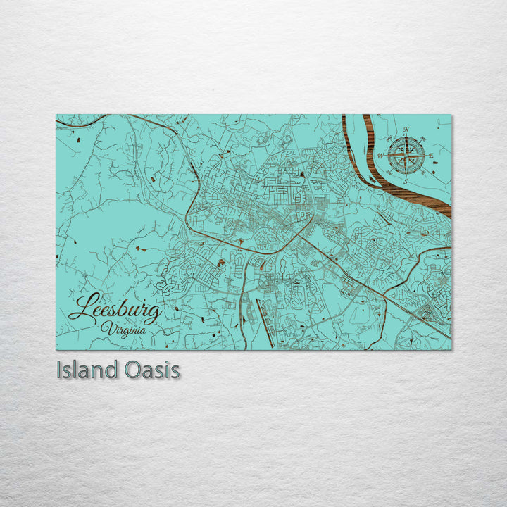 Leesburg, Virginia Street Map