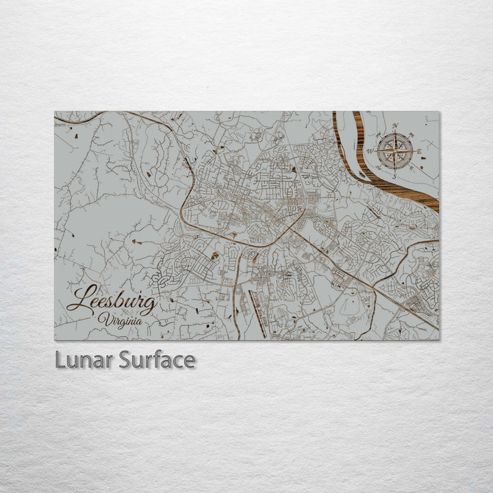 Leesburg, Virginia Street Map