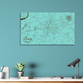 Luray, Virginia Street Map