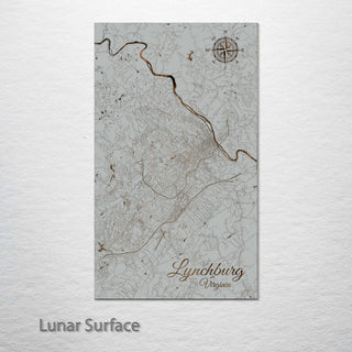 Lynchburg, Virginia Street Map