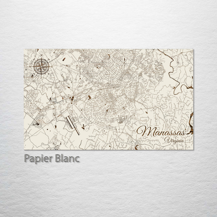 Manassas, Virginia Street Map