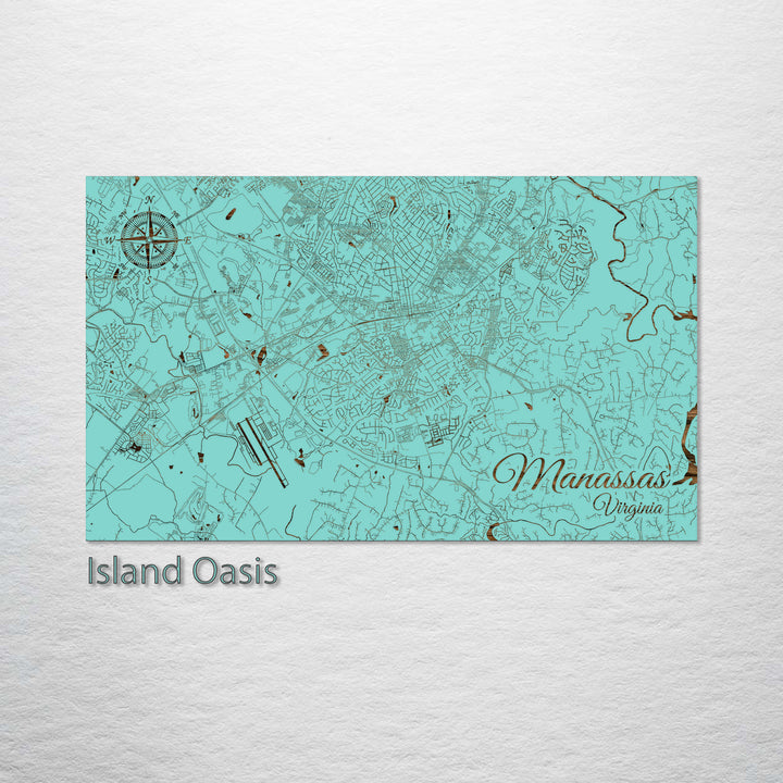 Manassas, Virginia Street Map