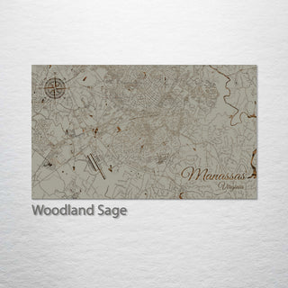 Manassas, Virginia Street Map