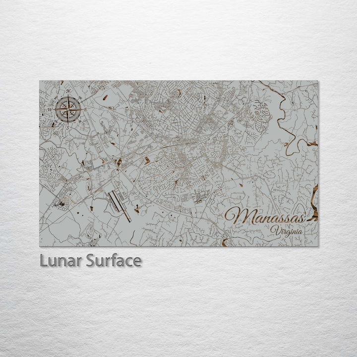 Manassas, Virginia Street Map