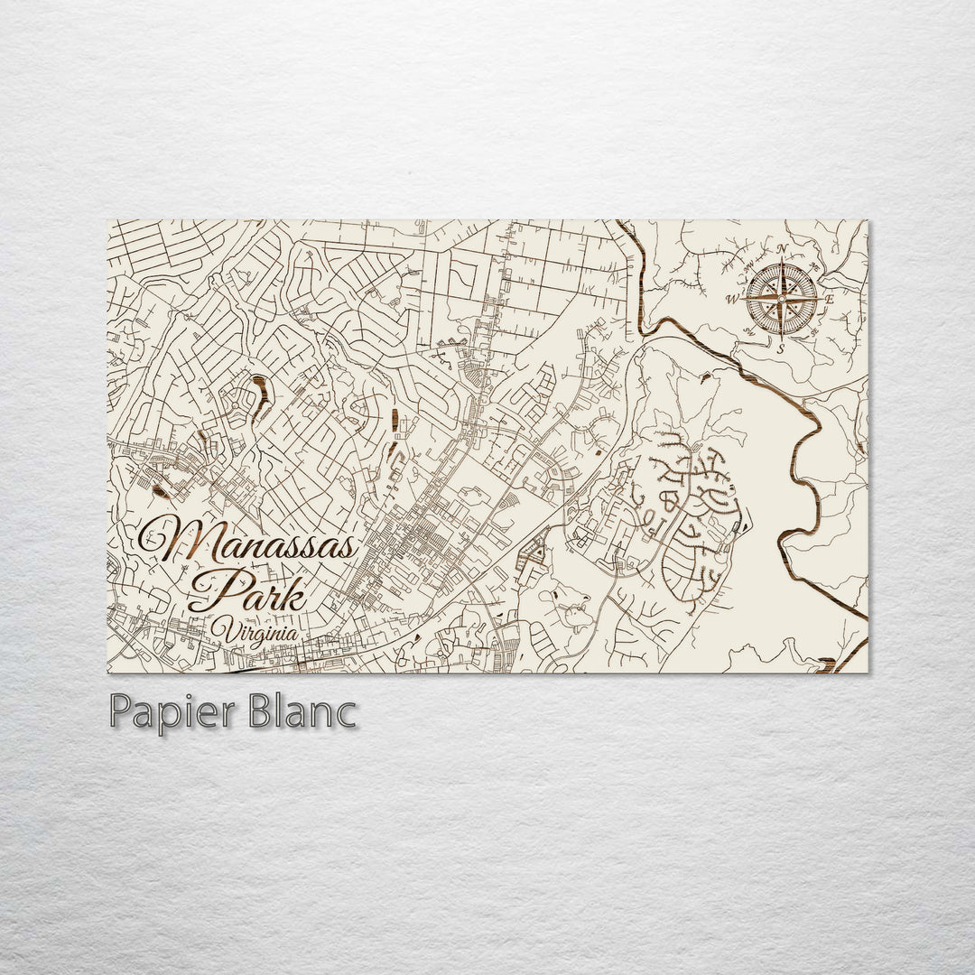 Manassas Park, Virginia Street Map