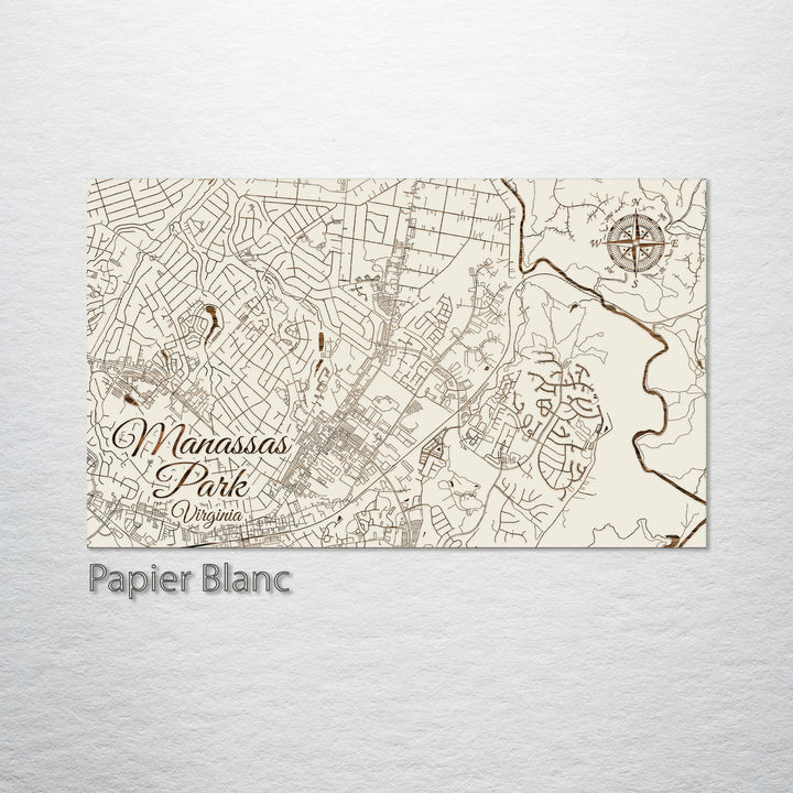 Manassas Park, Virginia Street Map