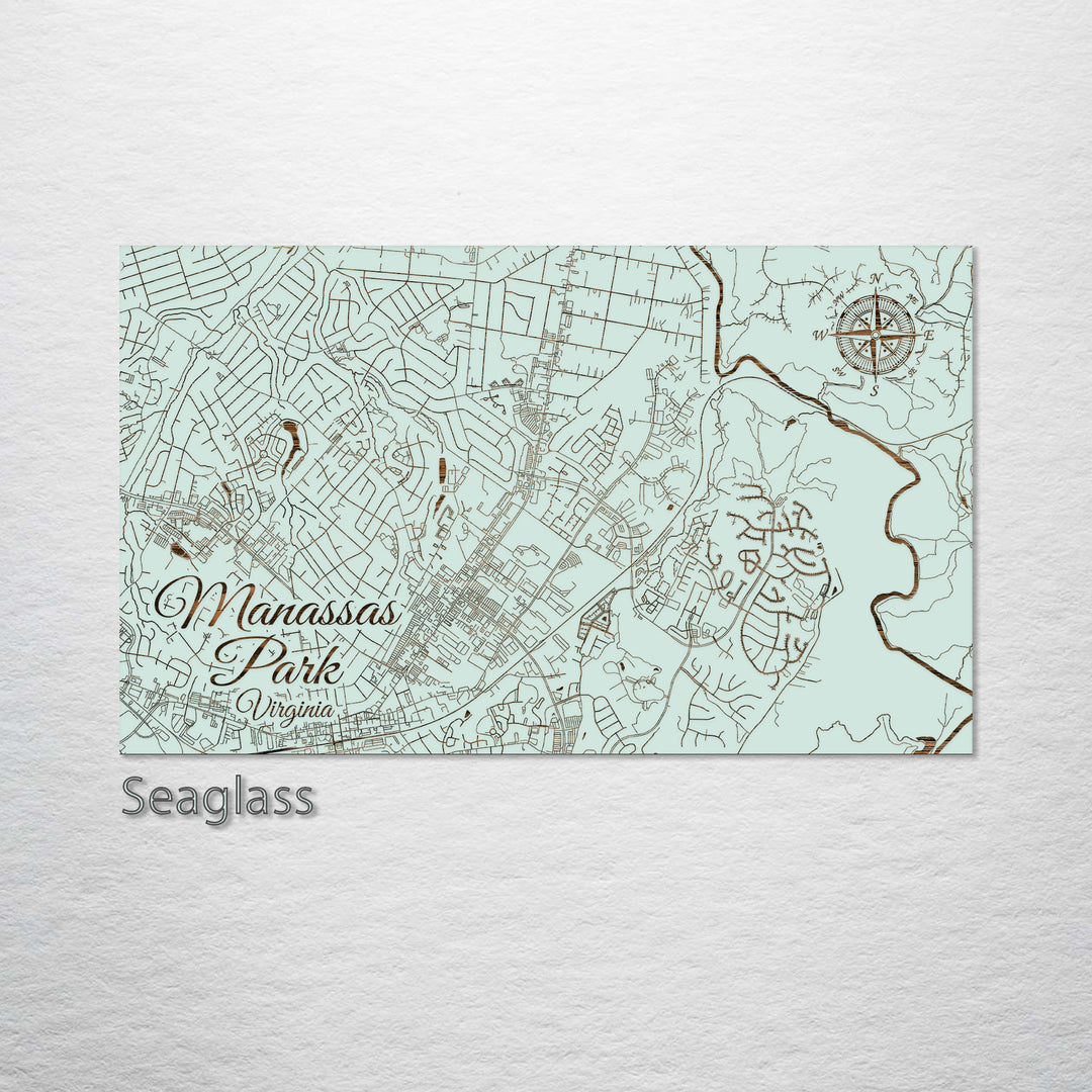 Manassas Park, Virginia Street Map