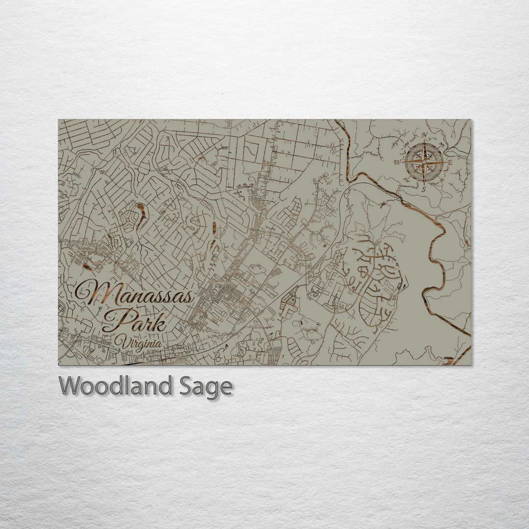 Manassas Park, Virginia Street Map