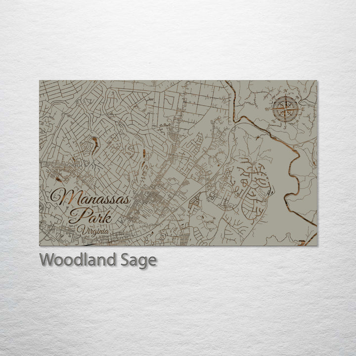 Manassas Park, Virginia Street Map