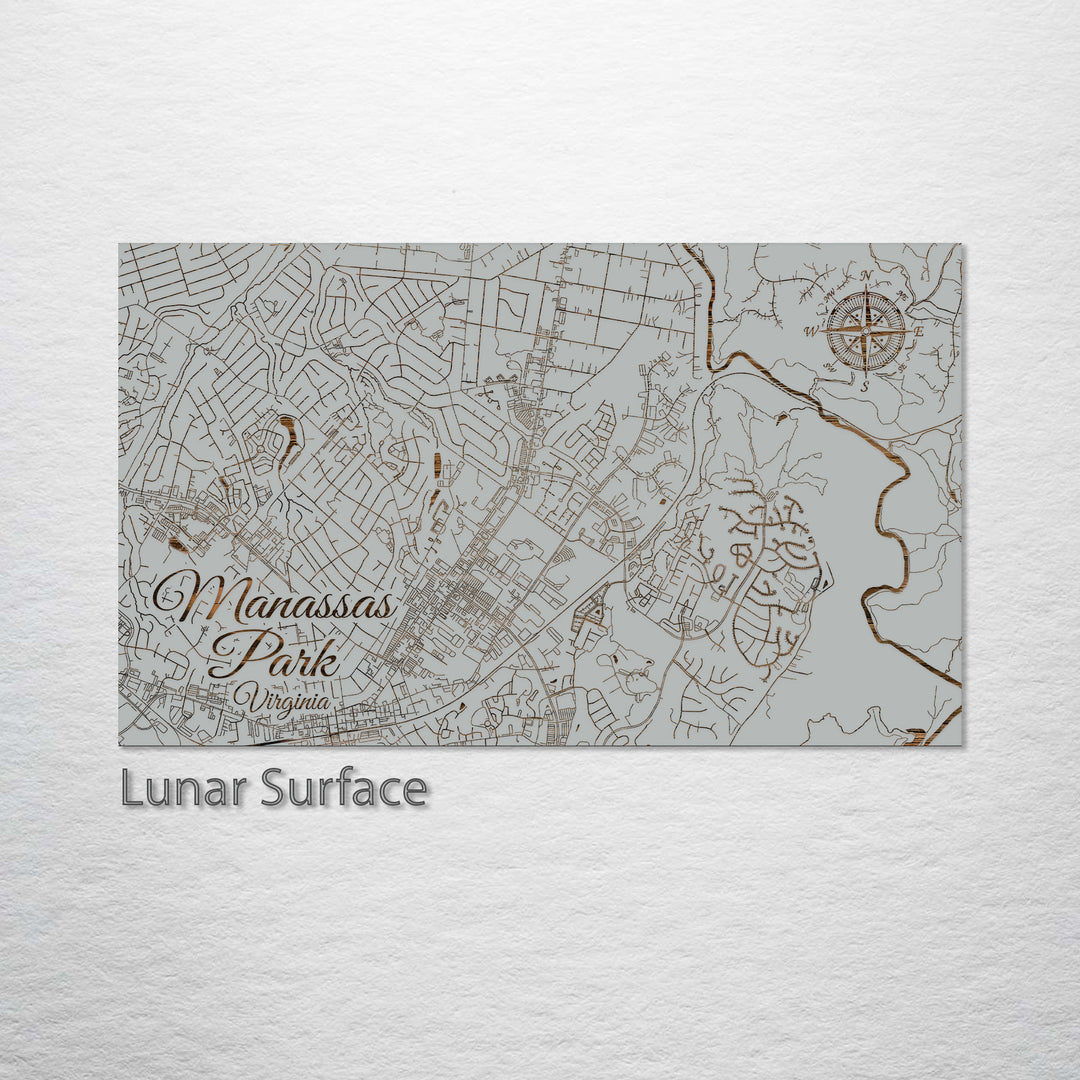 Manassas Park, Virginia Street Map