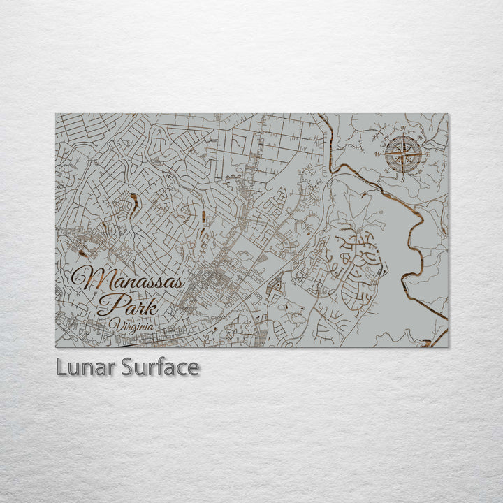 Manassas Park, Virginia Street Map