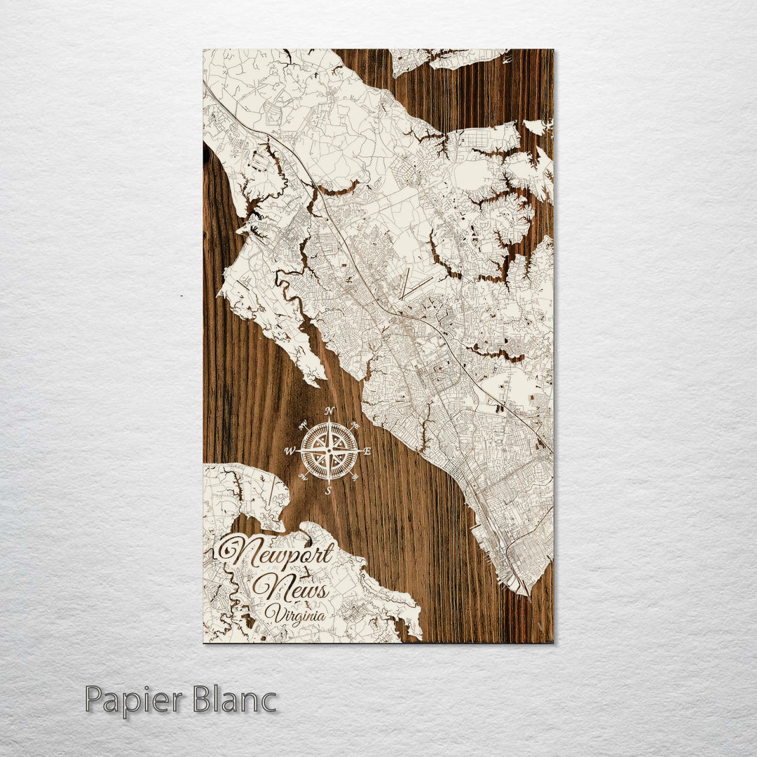 Newport News, Virginia Street Map