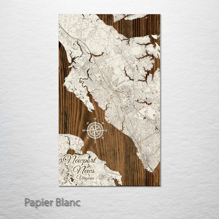 Newport News, Virginia Street Map