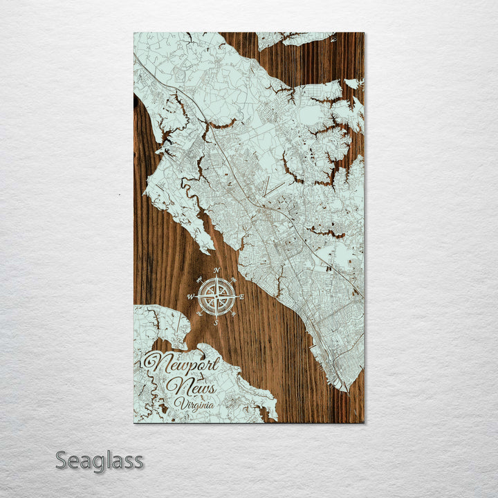 Newport News, Virginia Street Map