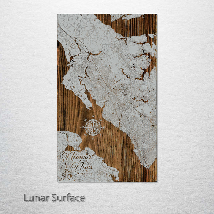 Newport News, Virginia Street Map