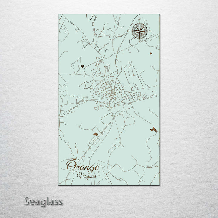 Orange, Virginia Street Map